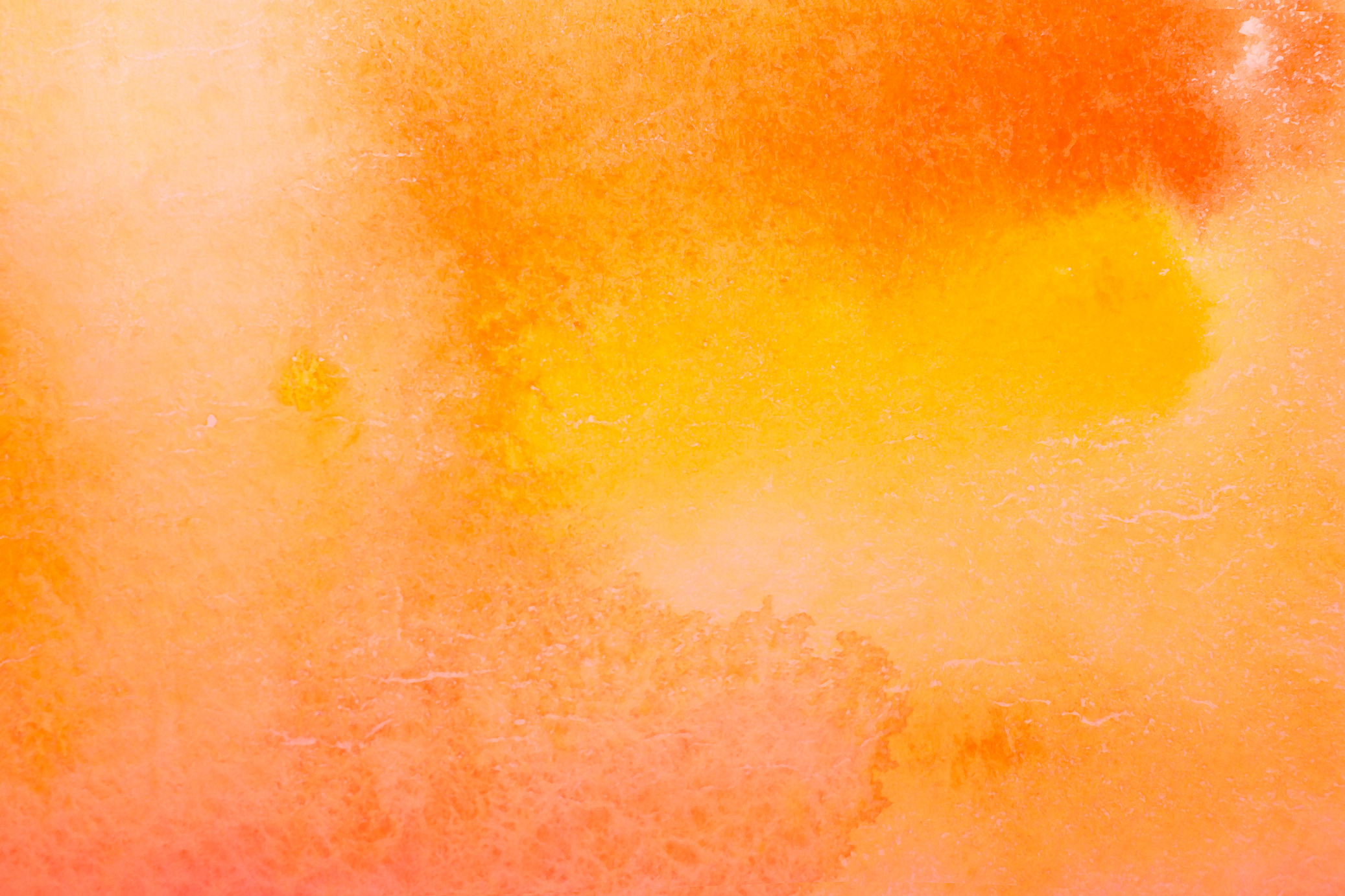 Orange Watercolor Background